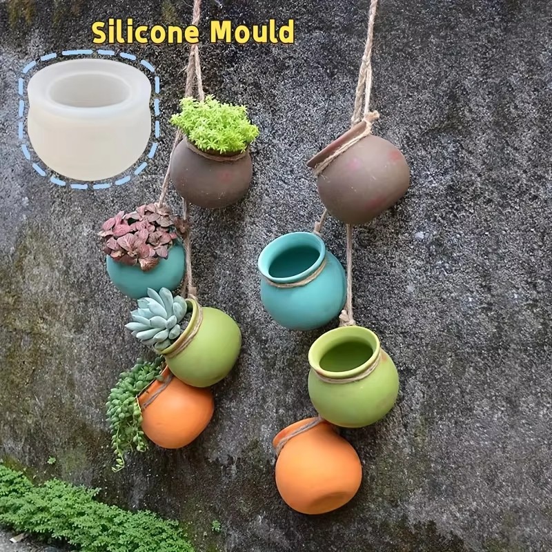 Candle Making Class - 실리콘 화분 몰드, 레진 몰드, 에폭시