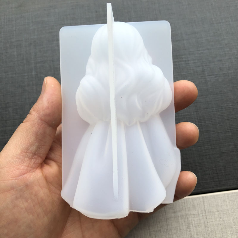 3D 귀여운 공주 실리콘 양초 금형 천사 소녀 비누 수 - Candle Making Class 리뷰 및 가격