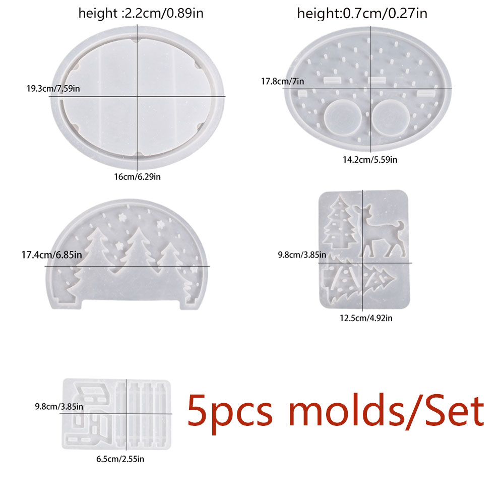 크리스마스 엘크 티라이트 캔들 홀더 실리콘 몰드, 3D - Candle Making Kit 리뷰 및 가격