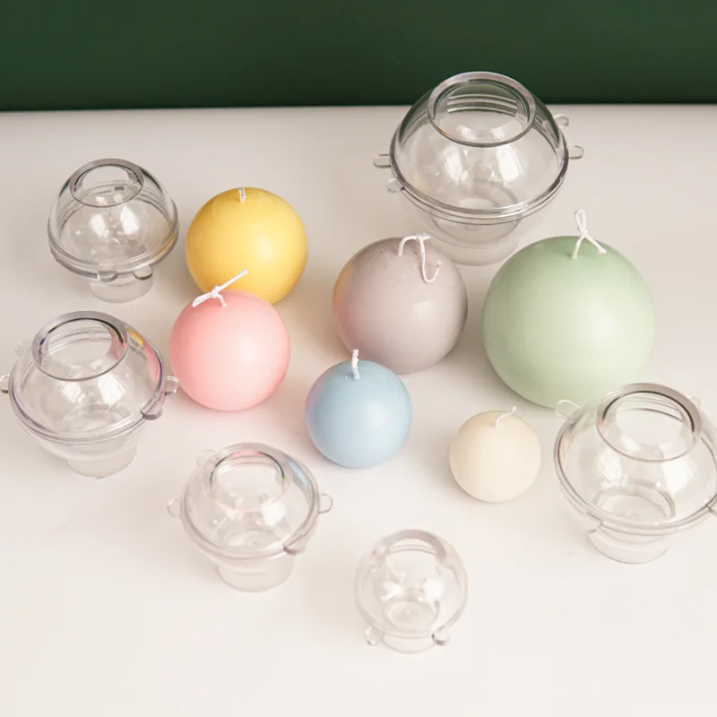 5-8cm 구형 양초 플라스틱 금형 홈 장식 Diy 공 - Candle Making Kit Diy 리뷰 및 가격
