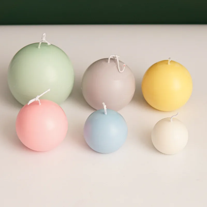 5-8cm 구형 양초 플라스틱 금형 홈 장식 Diy 공 - Candle Making Kit Diy 리뷰 및 가격