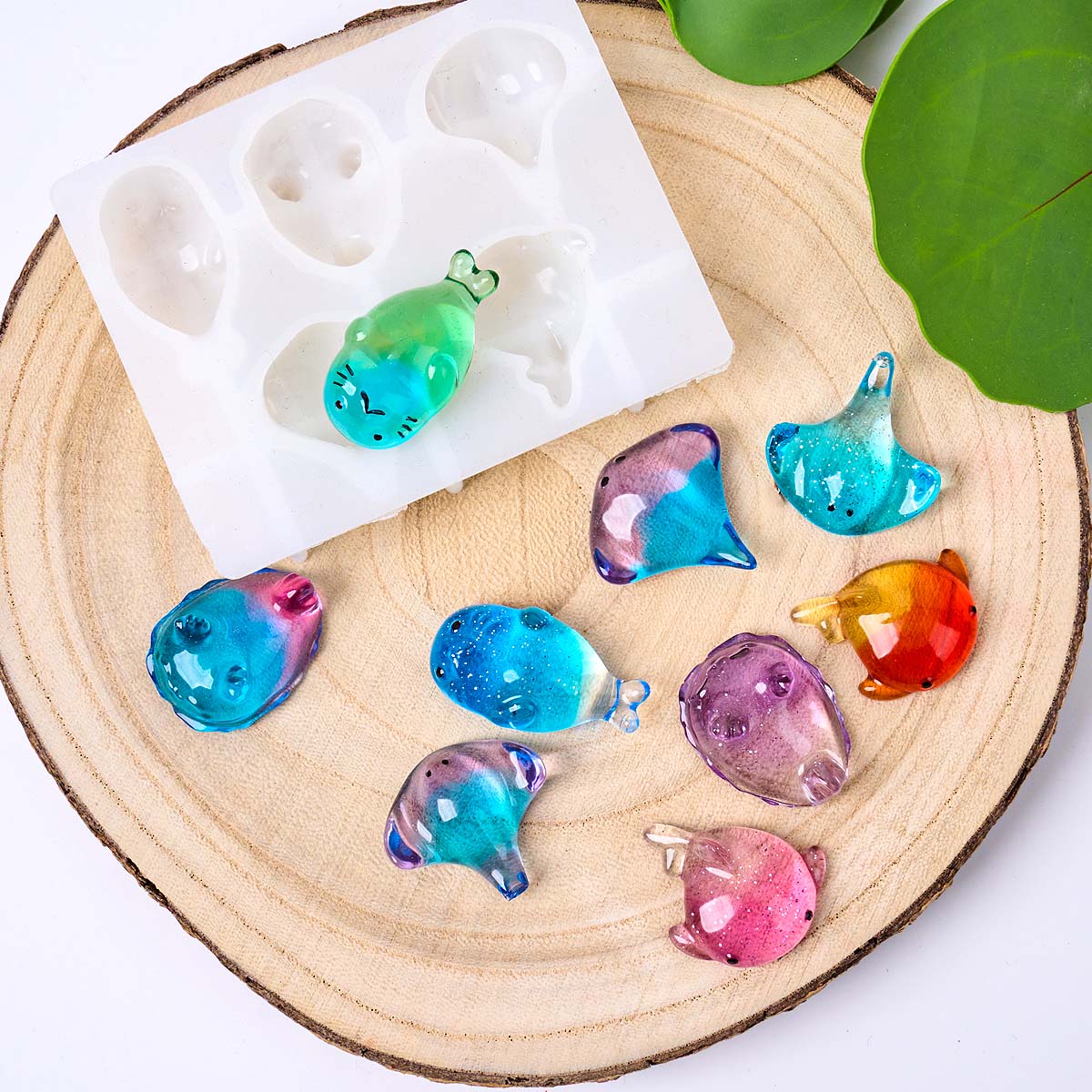 3D 힐링 귀여운 만타 가오리 실리콘 몰드 DIY 키체 - Candle Making Class 리뷰 및 가격