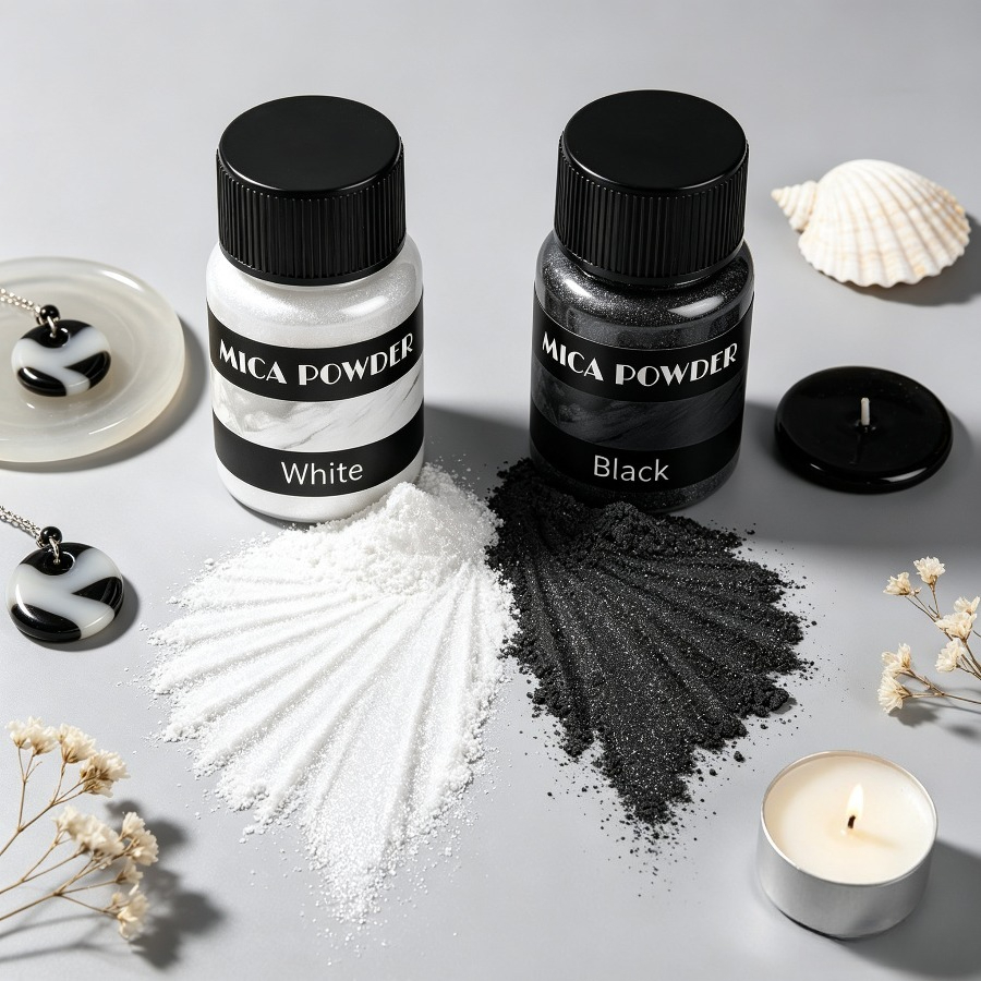 2/24 컬러 금속 안료 파우더 세트, 레진, DIY  - Candle Making Kit Diy 리뷰 및 가격