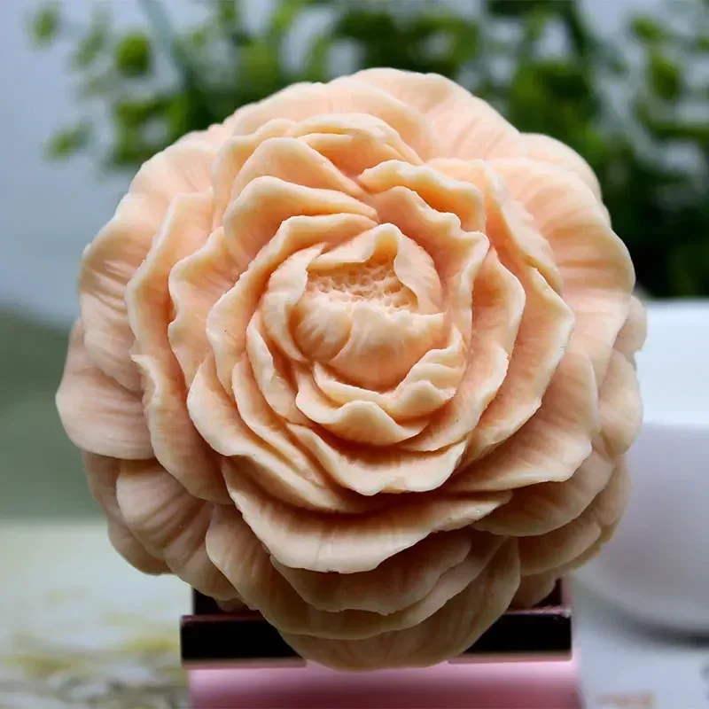 특대형 3D 꽃 캔들 실리콘 몰드 DIY 모란 아로마  - Candle Making Kit Diy 리뷰 및 가격