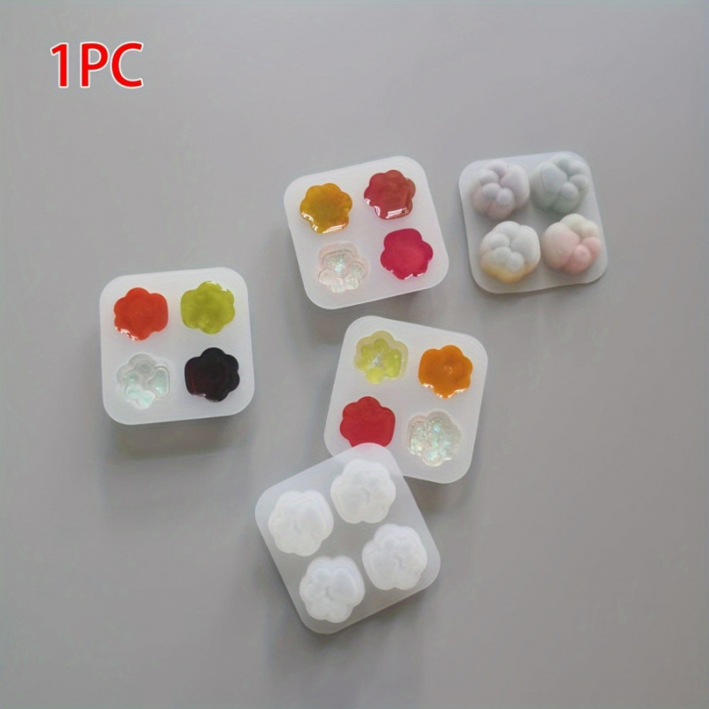 1개의 고양이 발 패턴 실리콘 몰드 세트-4A 독특한  - Candle Making Kit Diy 리뷰 및 가격