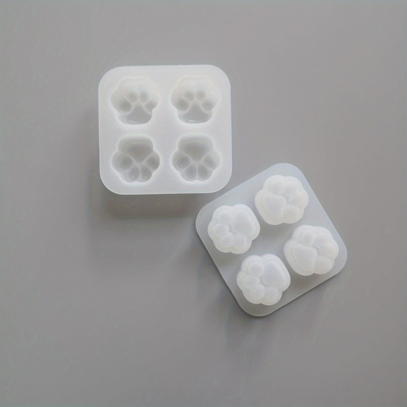 1개의 고양이 발 패턴 실리콘 몰드 세트-4A 독특한  - Candle Making Kit Diy 리뷰 및 가격