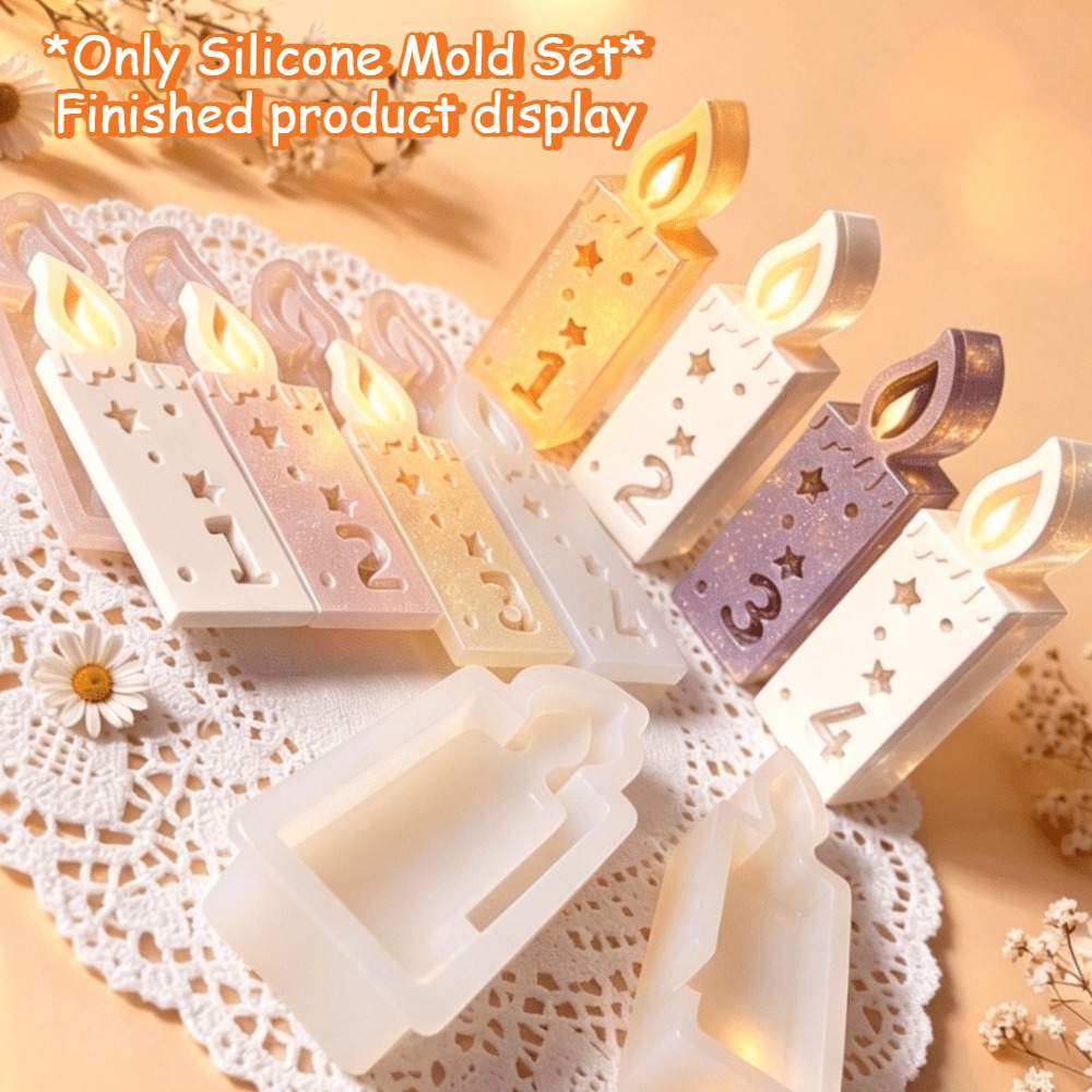 실리콘 숫자 양초 몰드 키트, 수제 향초 만들기 도구, - Candle Making Kit Xmas 리뷰 및 가격